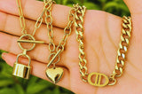Heart (18k gold-plated)